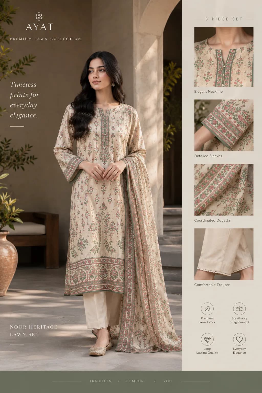 Zareen Classic Cotton Set